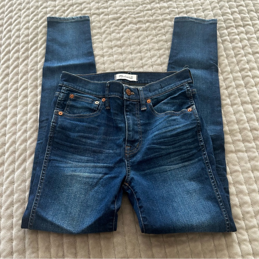 Madewell 9” high riser skinny skinny Jeans size 27
